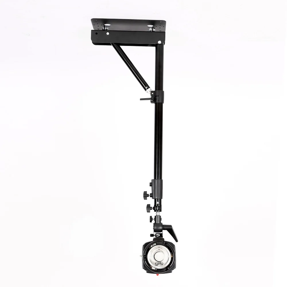 

Fosoto Ceiling Light Stand1/3 Screw Head Light Stand For Photo Studio Ring Photographic Lighting Flash Umbrellas