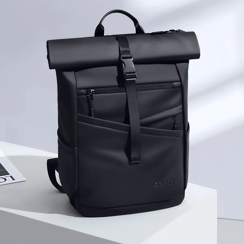 Мужской рюкзак из искусственной кожи с ремешком на плечо