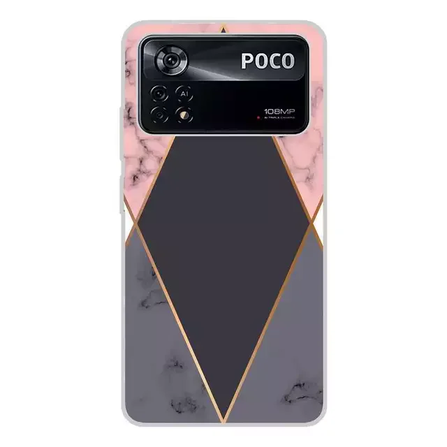 

Muchoygood case with --X4-PRO-5G silicone gel tpu case custom drawing abstract design 007