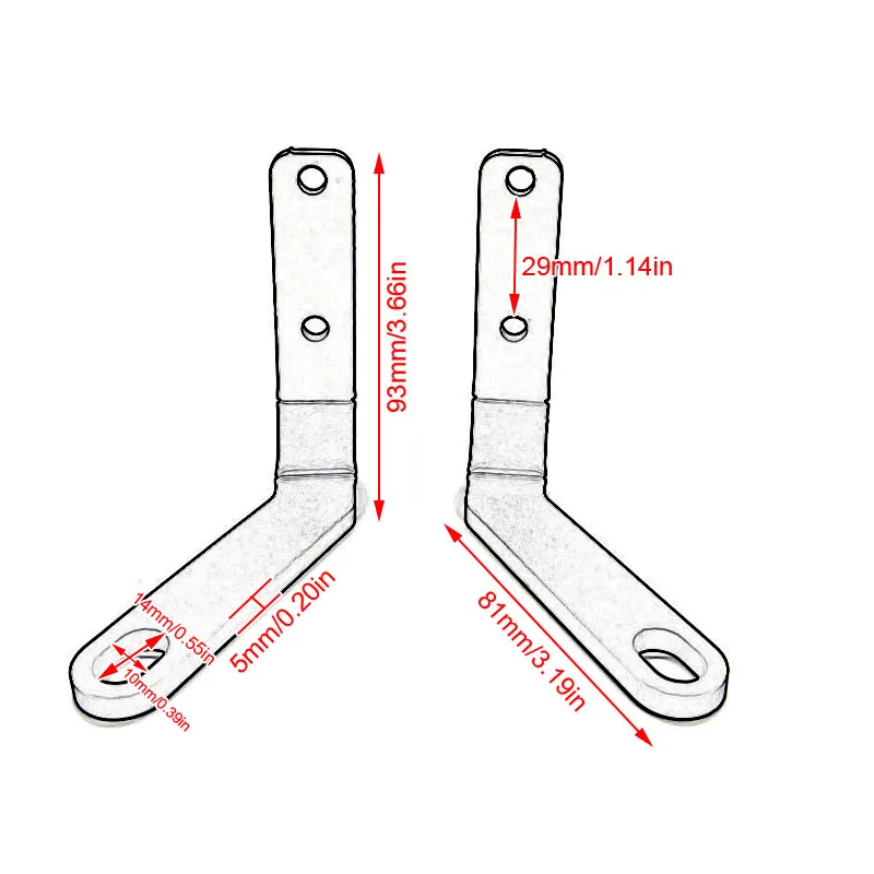 Кронштейн для бокового зеркала заднего вида на руль мотоцикла CMX500 CMX300 Honda Rebel 500 300