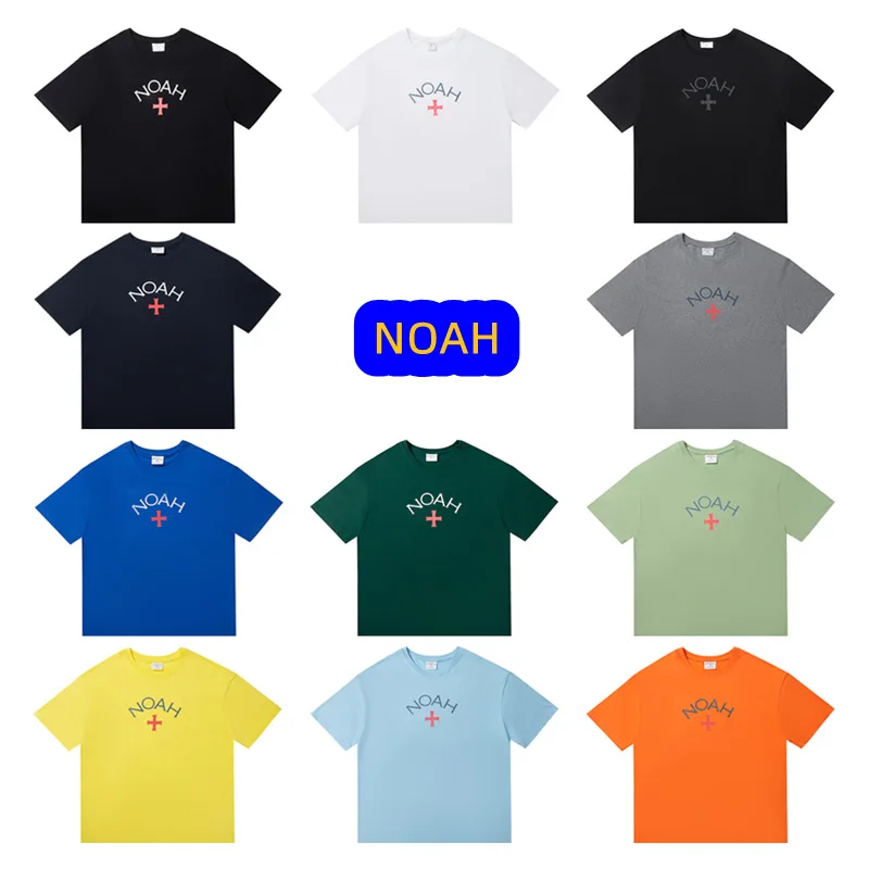 

Noah Cross Classic Logo Early Generation Expeditionary Army Fashion Brand Loose Cotton Oversize Short Sleeve Men's T-shirt Women