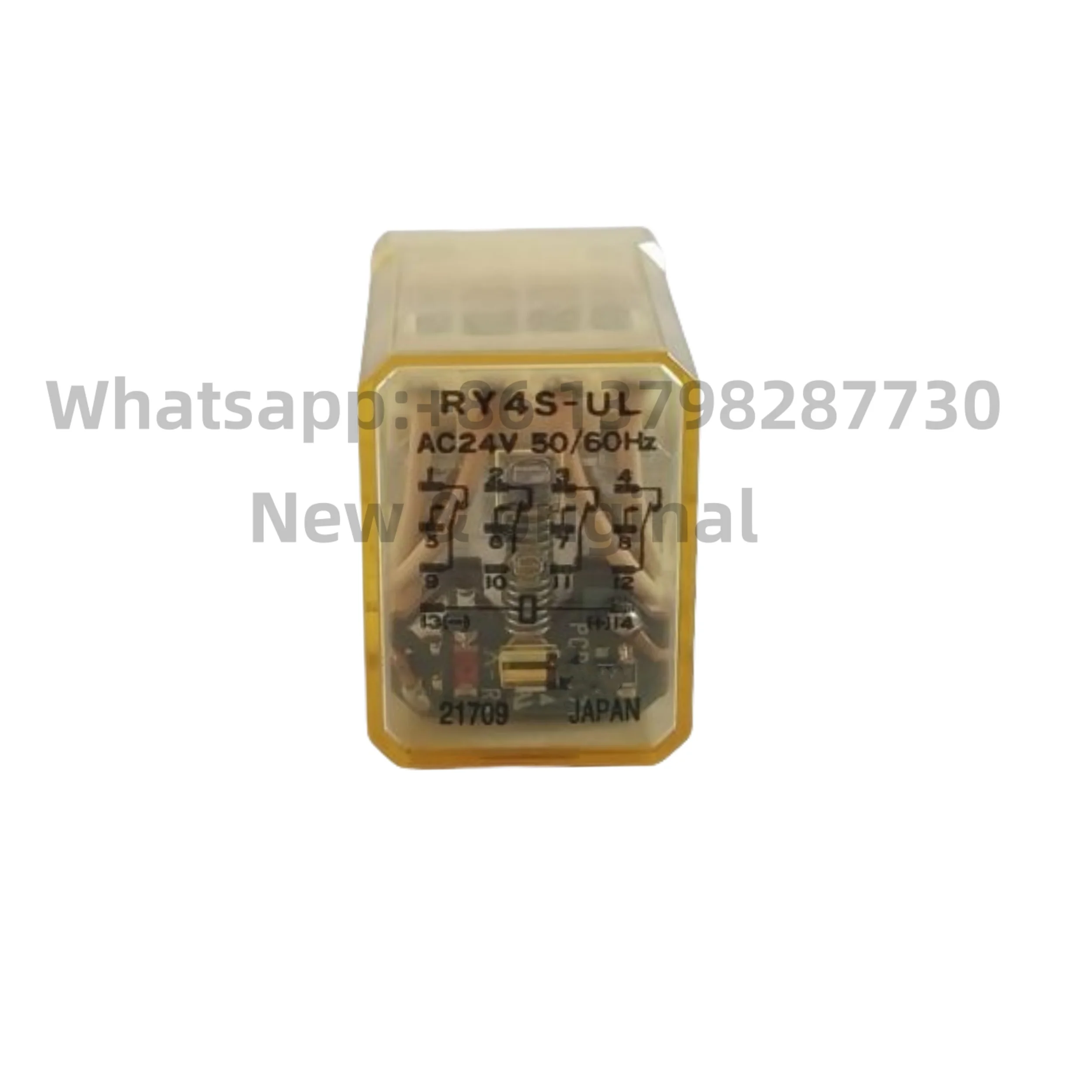 Новое оригинальное промежуточное реле RY4S-UL-AC24V 24VAC 14-контактное