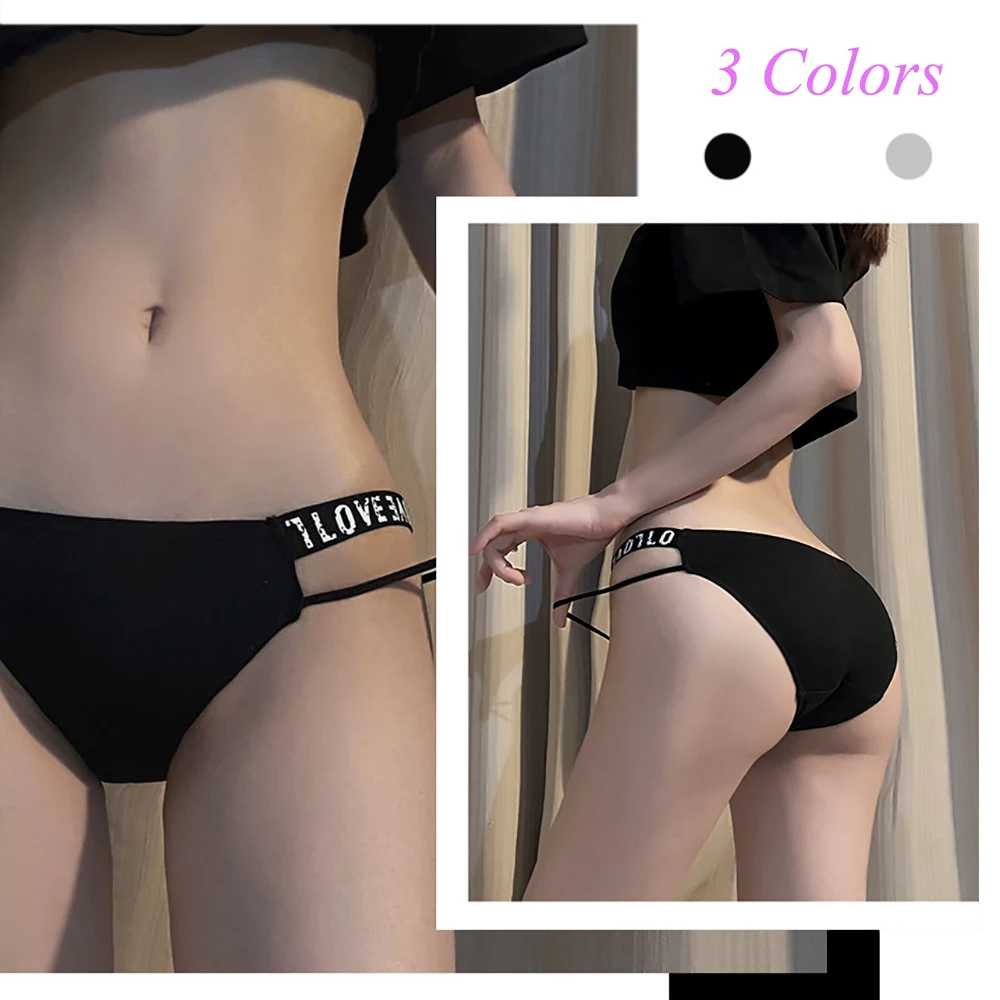 

New Women's Sports Cotton Panties Summer Sexy Seamless Pack Hip Panties Breathable Invisible Low Waist Yoga Workout Underwea