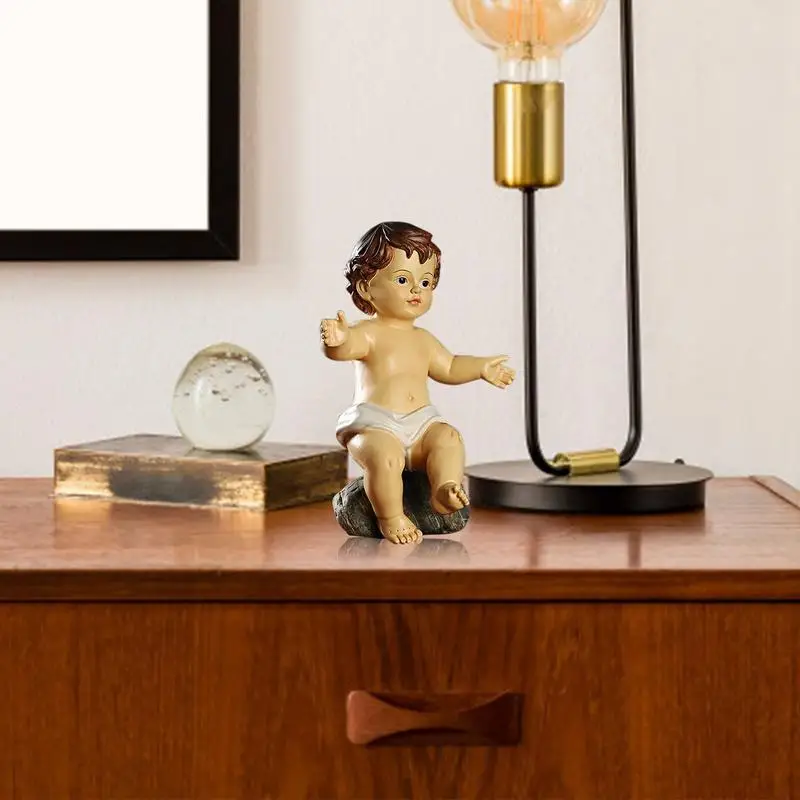 Декоративная статуэтка с Иисусом для дома и офиса