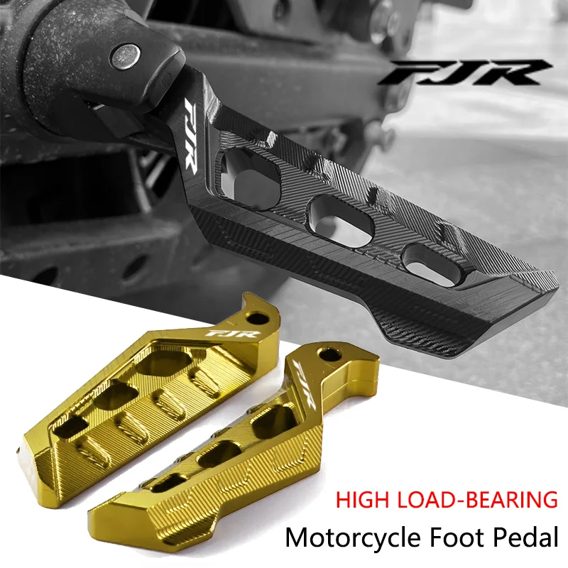 

For YAMAHA FJR 1300 FJR1300 FJR1200 2006-2021 2023 Motorcycle Accessories CNC Rear Passenger Footrest Foot Rest Pegs Rear Pedals