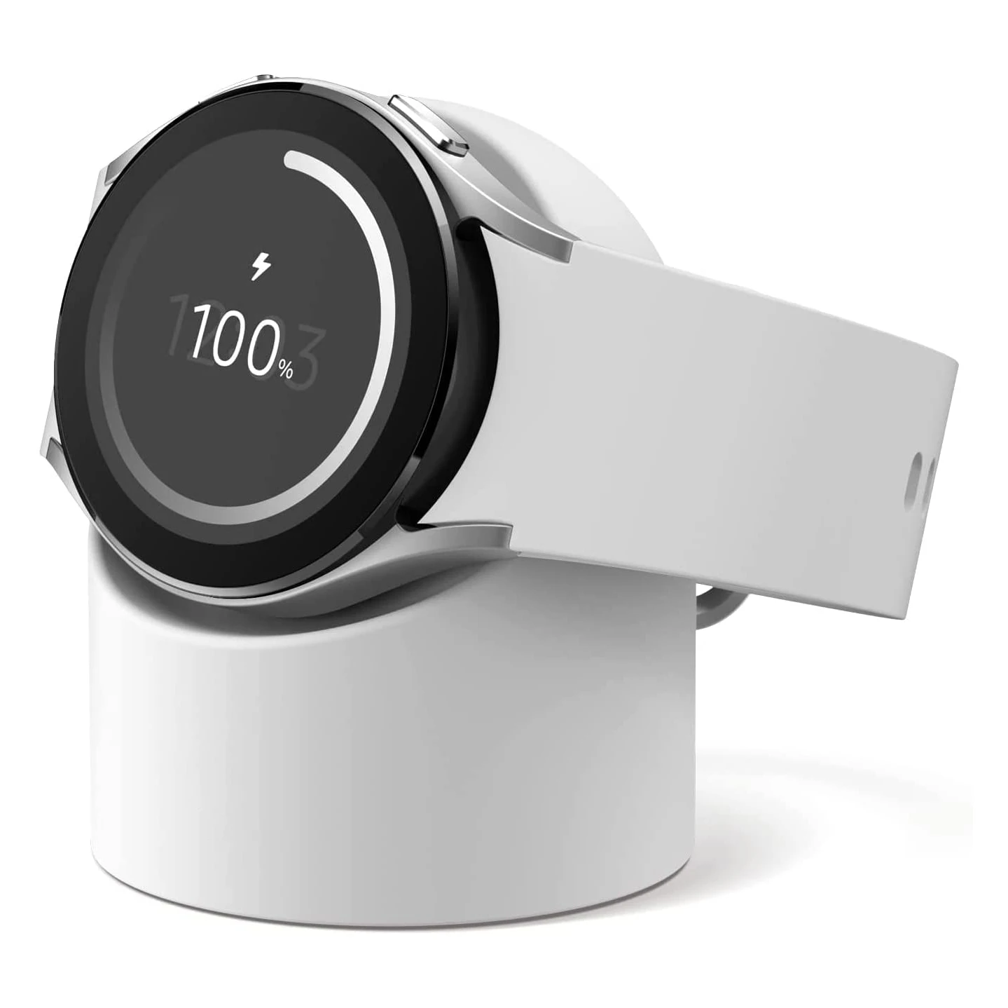 Compatible with Samsung Galaxy Watch 5 Charger Stand 40 44 46mmGalaxy Watch3 4 5 Pro Charger silicone Stand 45mm