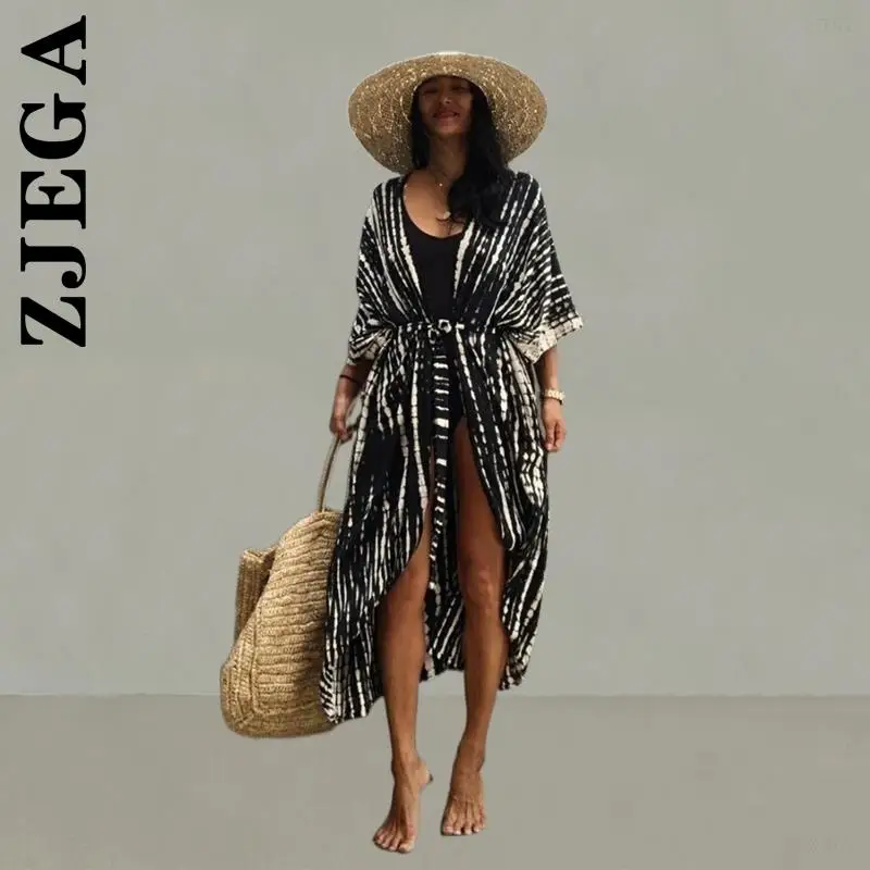 Модное женское платье Zjega Черное Женское Платье с принтом сексуальное для отдыха