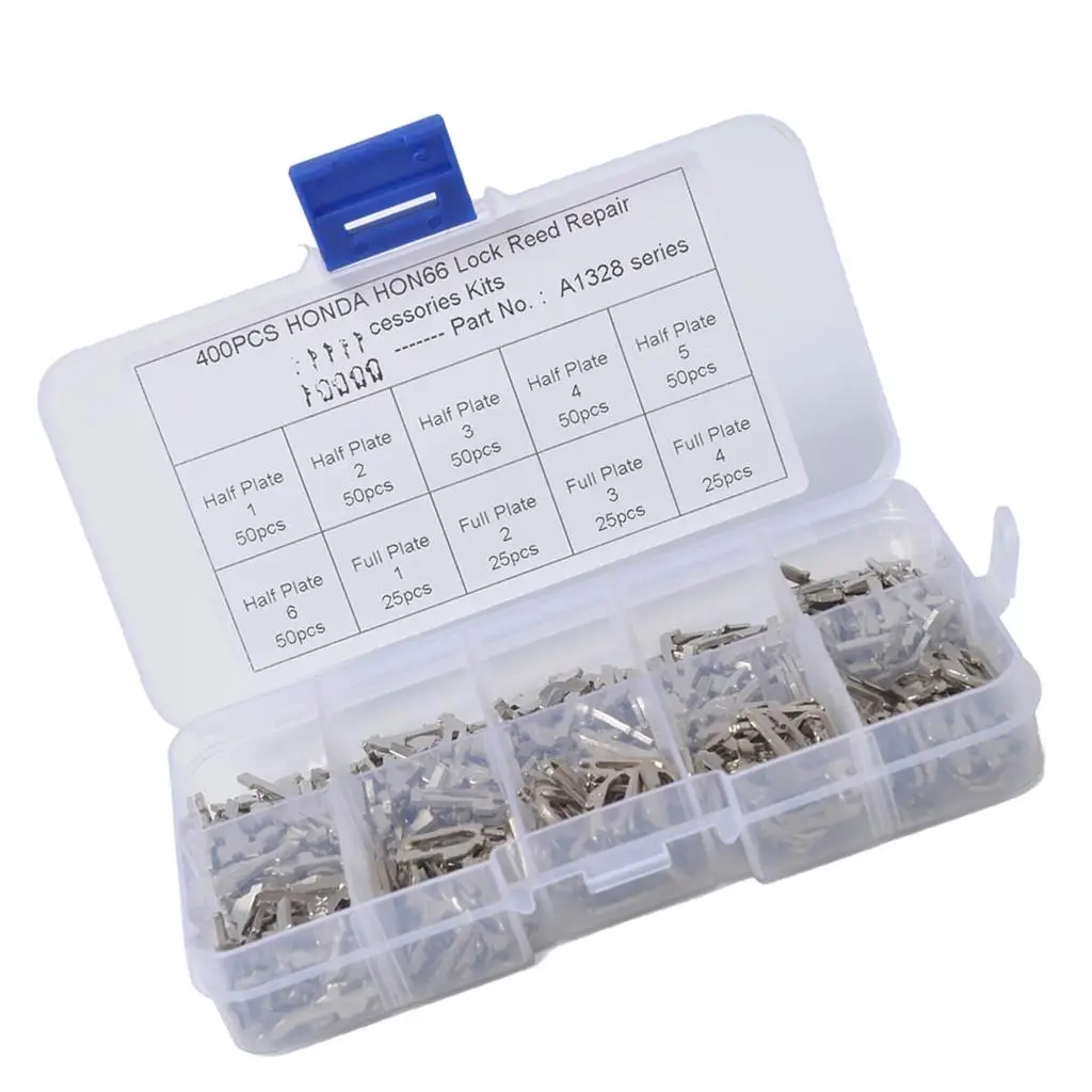 

400 Car Lock Reed Locking Plate Assembly W/ Case for