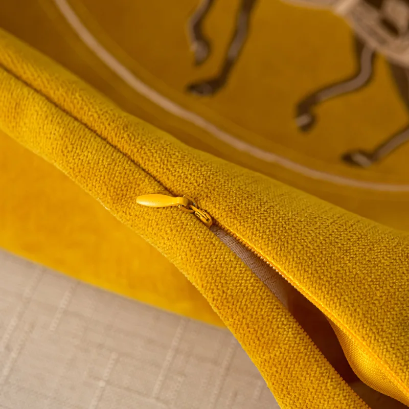 Подушки с лошадью роскошный чехол для подушки вышивкой 45x45 декоративная