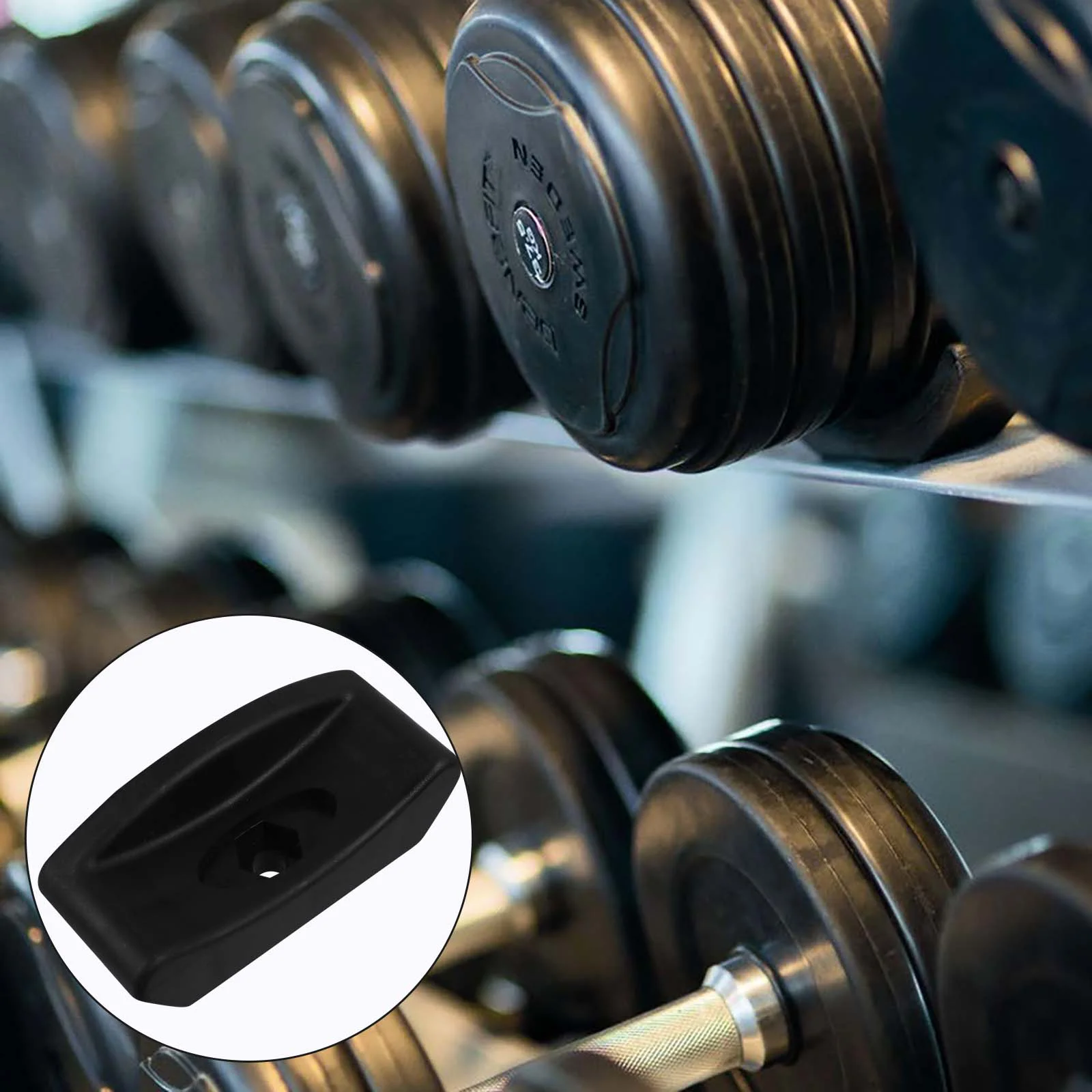 

Dumbbell Rack Holder Stand Weight Storage Kettlebell Forbracket Dumbbells Black Saddles Saddle Gym Home Brackets Exercise