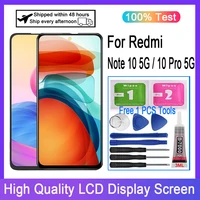 original for redmi note 10 5g lcd display touch screen digitizer for redmi note 10 pro 5g lcd replacement