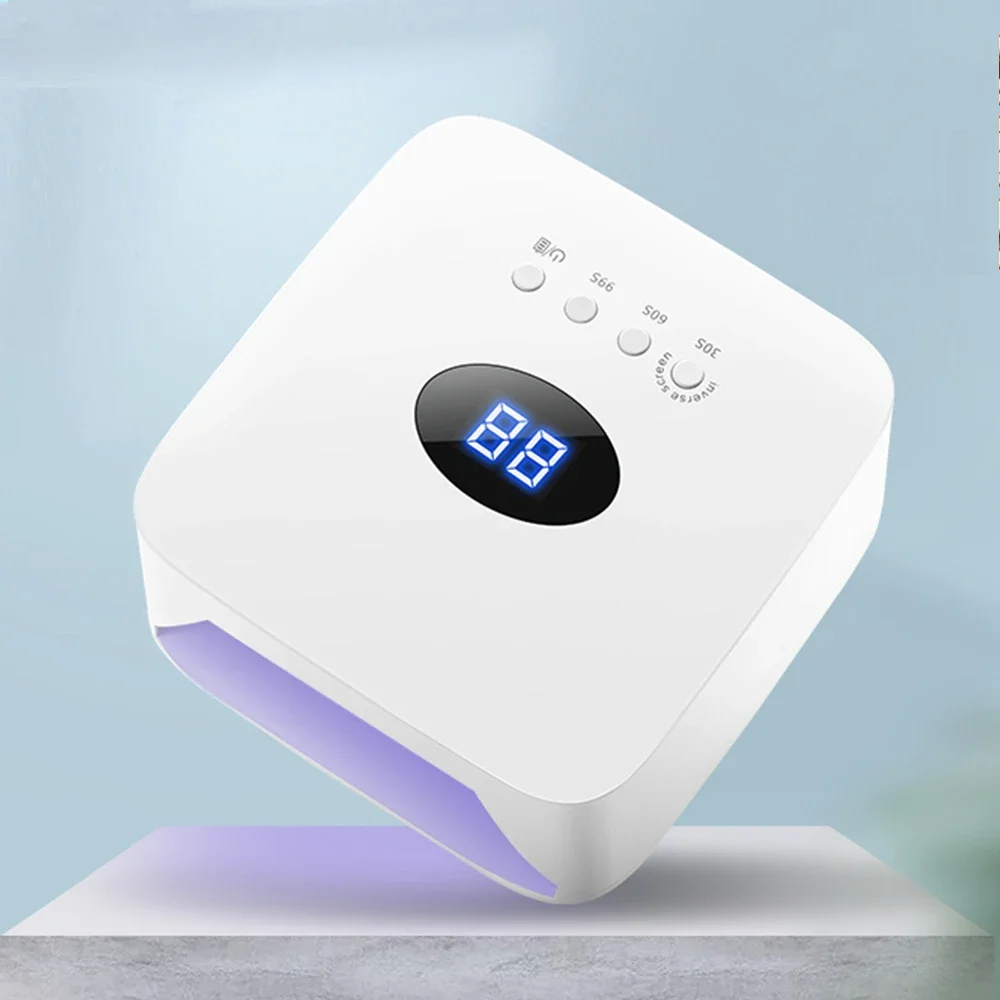 Профессиональная лампа S50 54 Вт для сушки ногтей