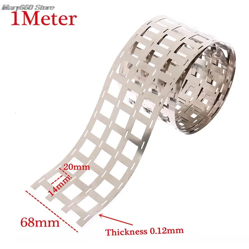 

1 Meters Pure Nickel Strip 4P 99.96% High Purity Nickel Belt Lithium Nickel Strip Li-ion Battery Ni Plate For 18650 Spot Welding
