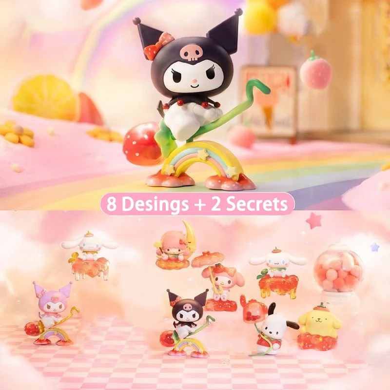 MINISO Sanrio слепая коробка сладкий клубничный рай серии загадочная детский день