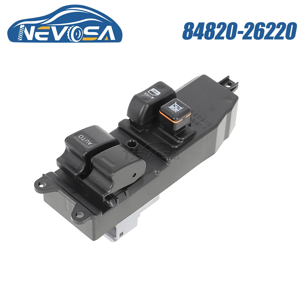 

NEVOSA 84820-26220 Переключатель Стеклоподъемника 84820-26220 для Toyota Hiace RHD, 14 контактов