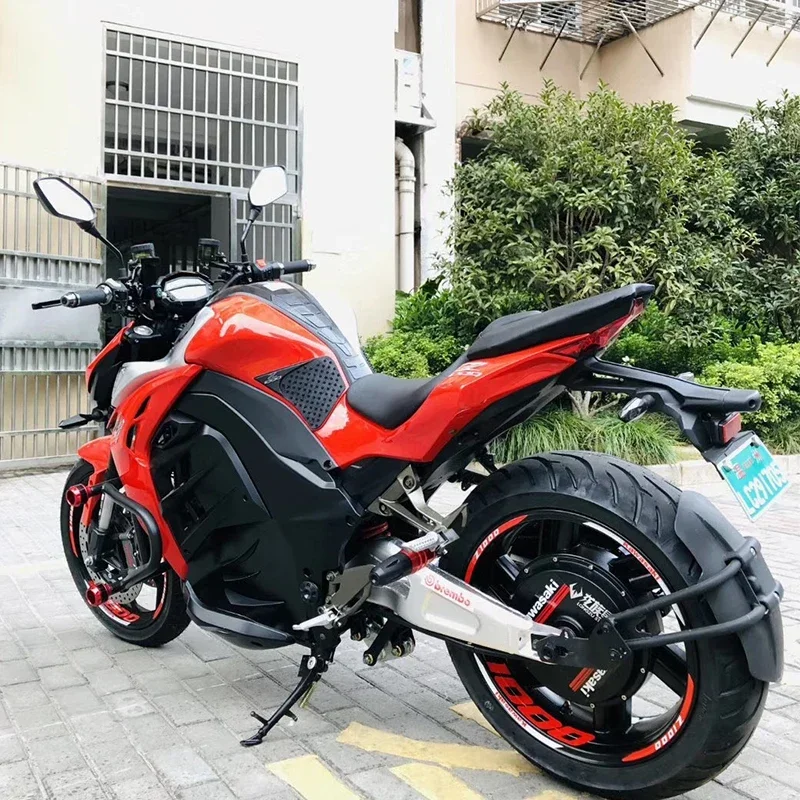 Высокоскоростные электрические гоночные мотоциклы 3000 Вт Z1000 модель 72 В