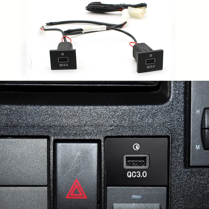 

Car Charger Dual USB Charger Phone Charging Adapter Fit for Ford focus