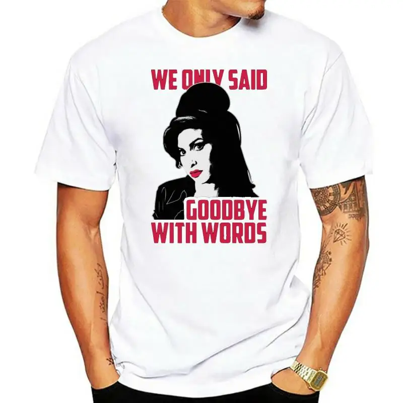 

Модная мужская и женская черная футболка Amy Winehouse