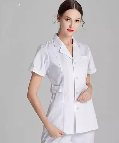Blue Long Sleeve Scrubs set Nurse Uniforms Lab suit  Doctor Uniform for Women Outwear Medical Clothing Beauty Salon workwear