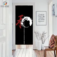 RYBHOME Printing Japan Noren Doorway Curtain Separated Tapestry Tavern Family Restaurant Dining Area Kitchen Door Curtains