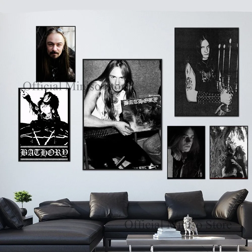 Плакат Bathory Quorthon наклейка в современном стиле искусство для дома гостиной отеля