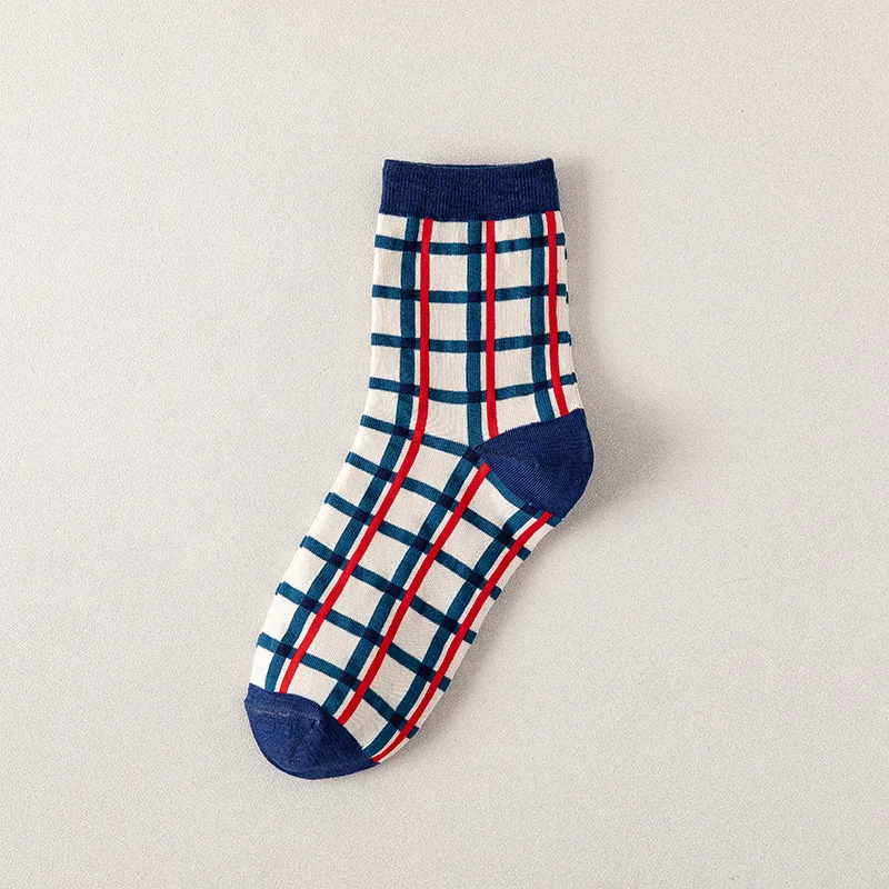 5 Pairs Socks Sport Sock Girl Style Bag Women to Medium Tube Short Woman Lovely Japanese Style Women's Shoes Kawaii Bear Pattern
