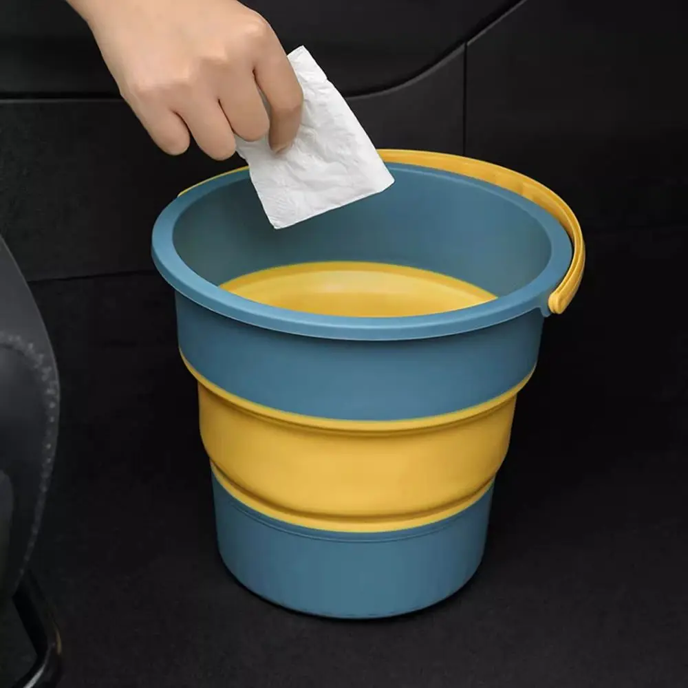Портативное складное ведро для хранения 5/10/17 л силиконовое рыбалки большой