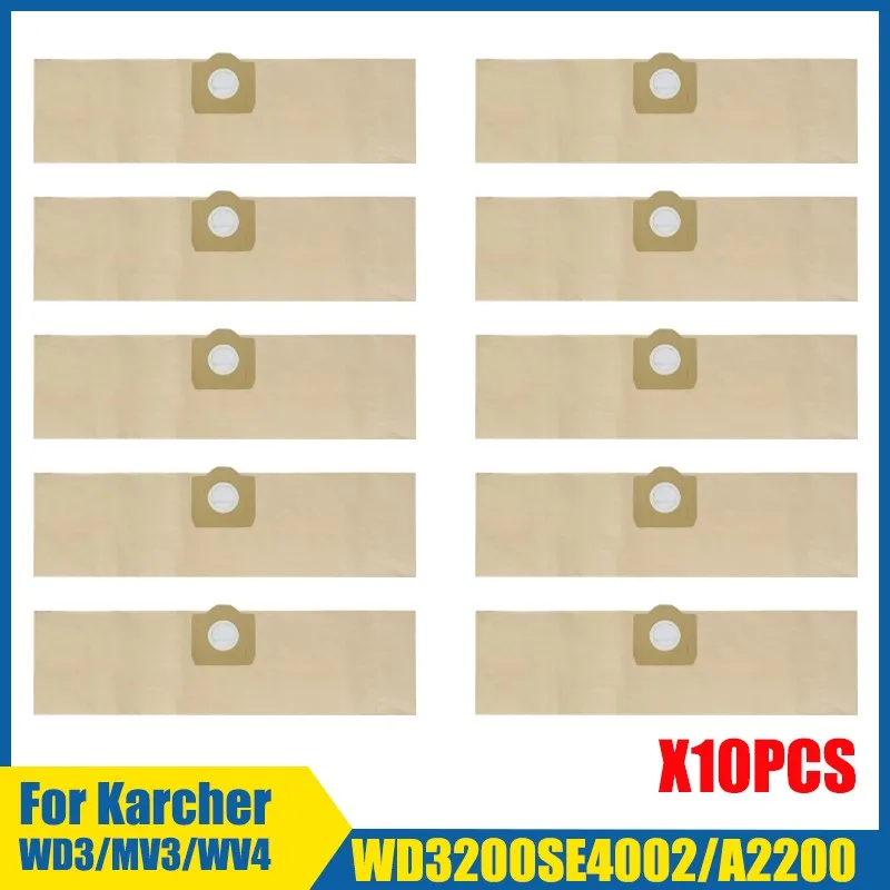 

Мешки для пыли Karcher WD3/MV3/WV3/WV4/WD3200SE4002/A2200