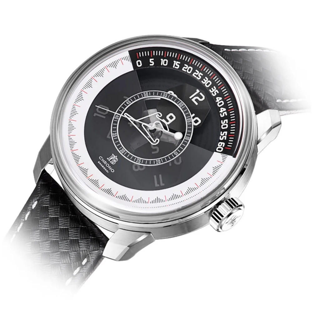 Фото Мужские механические часы Shanghai Watch Magic Formula, восьмиугольный цифровой циферблат, автоматические часы, светящиеся, водонепроницаемые до 100 м, 22FB №2