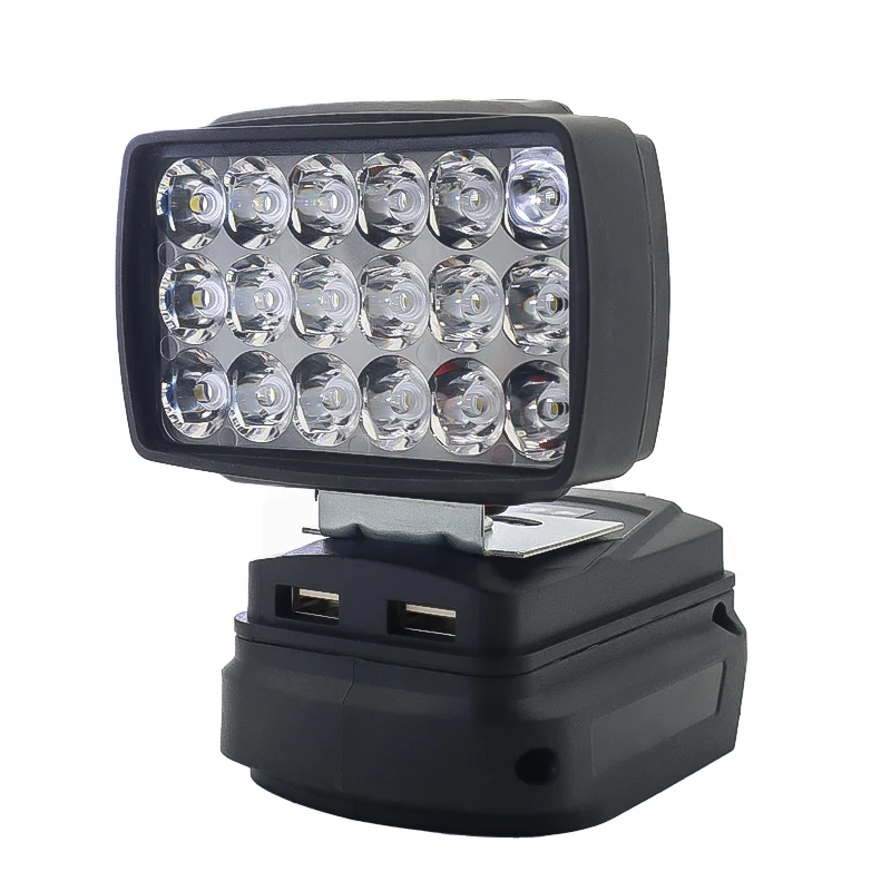 Фонарь рабочего освещения для кемпинга фонарик фонарь с USB-зарядкой ручной Makita 18