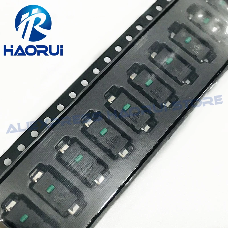 Фото 10 ~ 100 шт. CMI 87310127   2-контактный микропереключатель Green Dot smd, 5 миллионов жизни, 65 г, для боковых клавиш кнопки мыши, может заменить D2LS-11 D2LS-21 №4