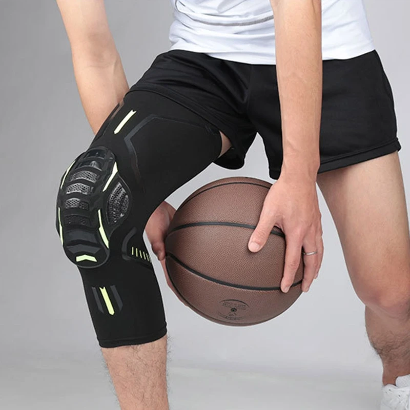 

2022 New Sports Kneepad Knee Protector Volleyball EVA Foam Honeycomb Knee Brace Leg Support Workout Training Compression Sleeve