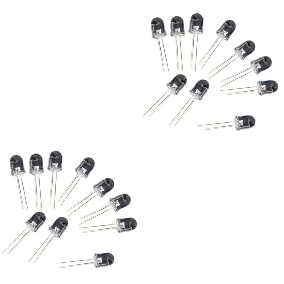 

20 10mm Purple Purple Led Diode Diode Lights Clear Transparent DC 32- 34V 20mA Purple Led Diodes LEDs Bulb for DIY Science