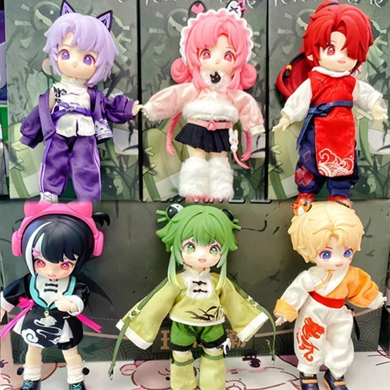 NAGI 3-го поколения учебный тур сезон слепая коробка игрушка подвижность куклы в