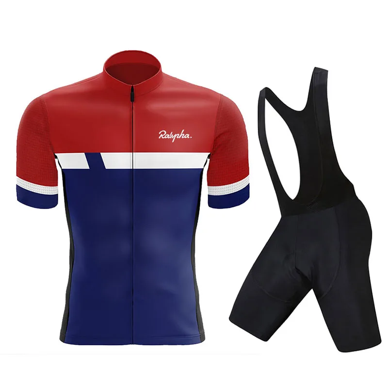 Ralvpha 2022 Men's Racing Cycling Suits Tops Triathlon Go Bike Wear Quick Dry Jersey Ropa Ciclismo Cycling Clothing Sets