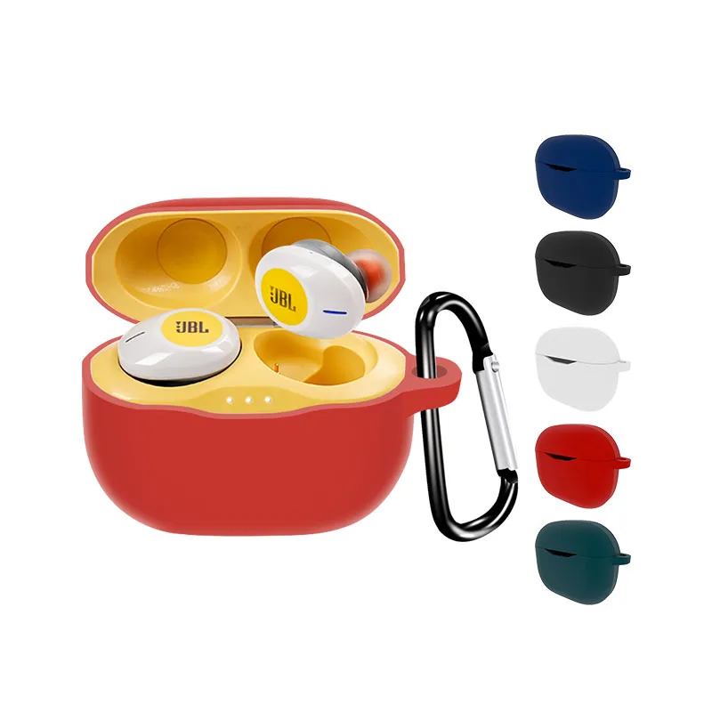 Новинка чехол для JBL Tune 125 TWS Bluetooth-наушников силиконовый T120 T125 с искусственным