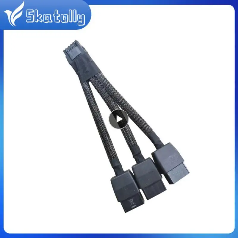 

Copper Pcie5.0 Line Fireproof Material Graphics Card Power Supply 4x8pin Transfer Cable Wide Range Of Applications Long Life