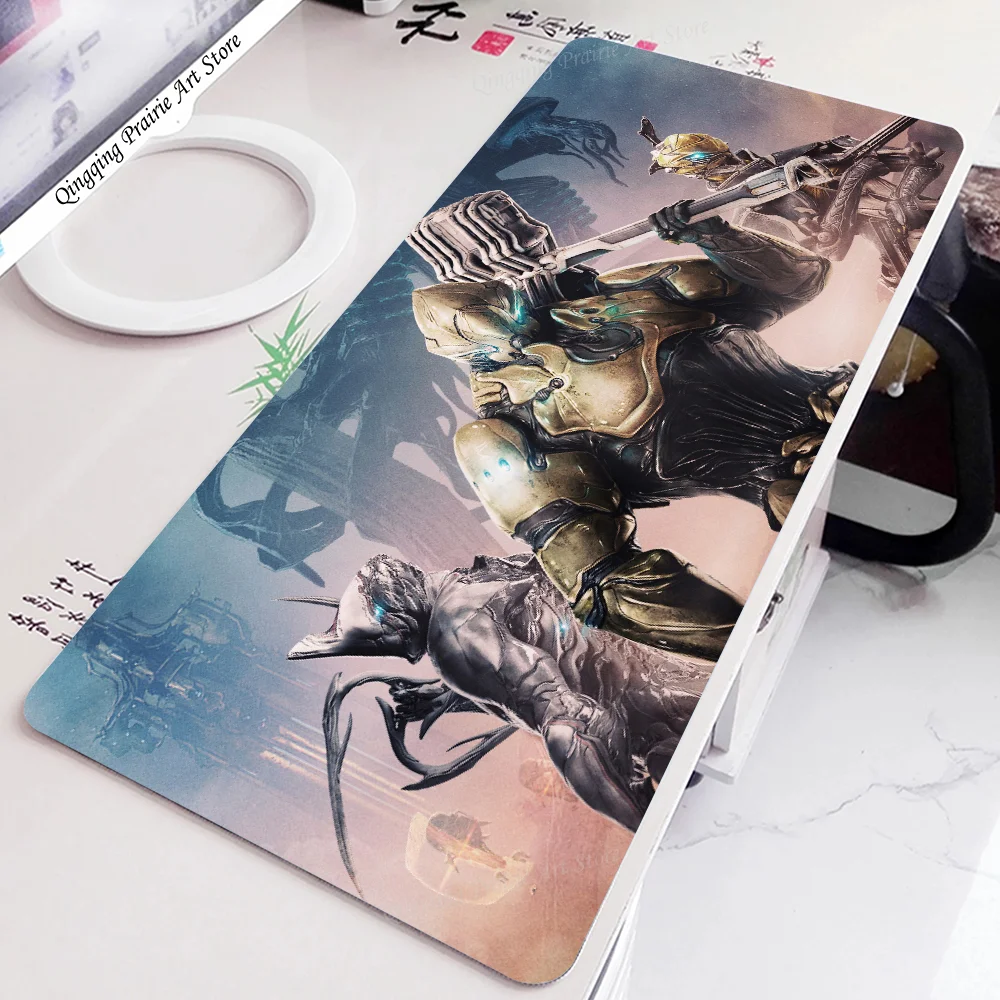 1 Шт. Коврик Для Игровой Мыши Warframe XXL — Prime Gaming Floor Mat С Противоскользящим Ковриком