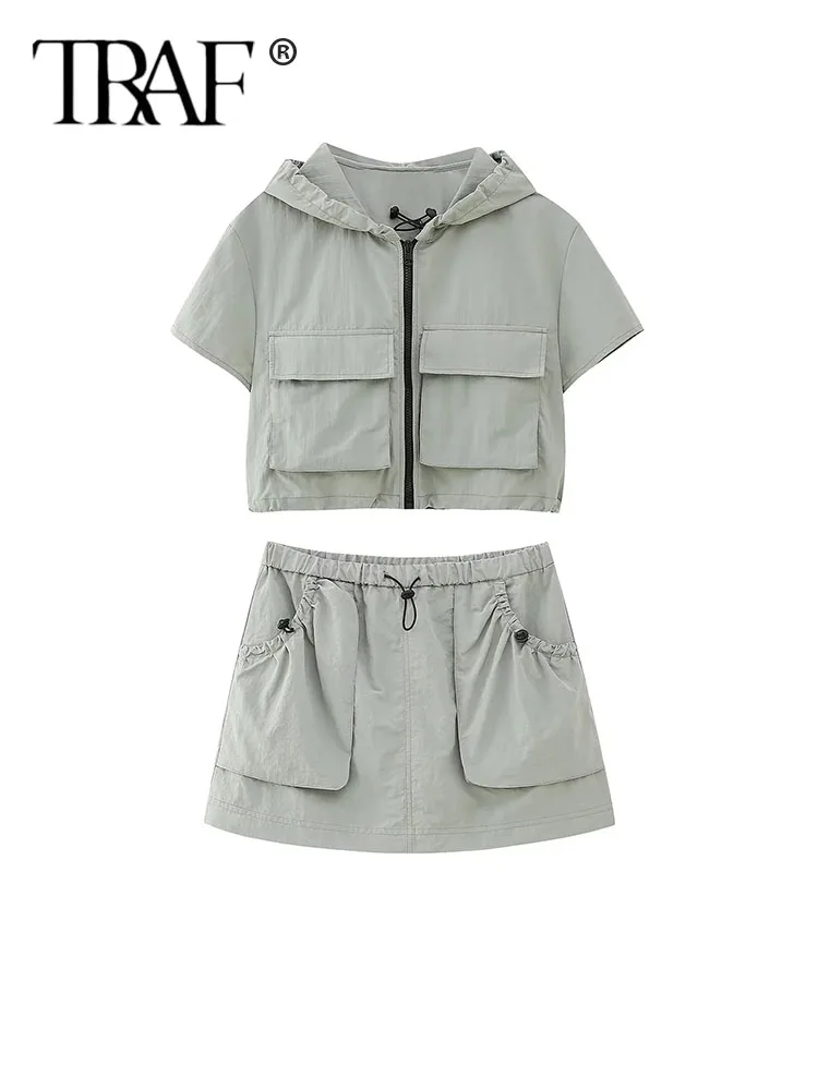 

Костюм-карго женский летний из шорт и брюк