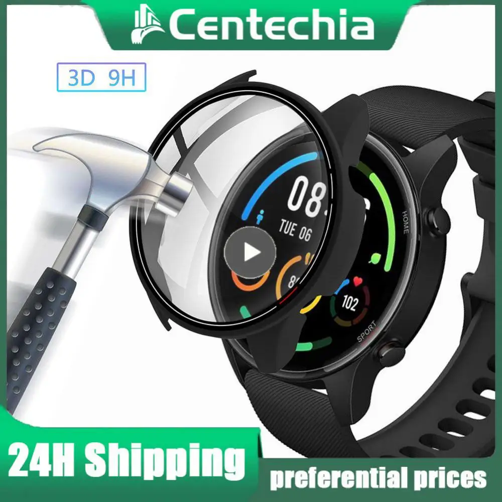 

Smart Accessories Color Watch Case Pc Tempered Film Watch Protective Cover Smart Watch Protective Case For Watch Sports