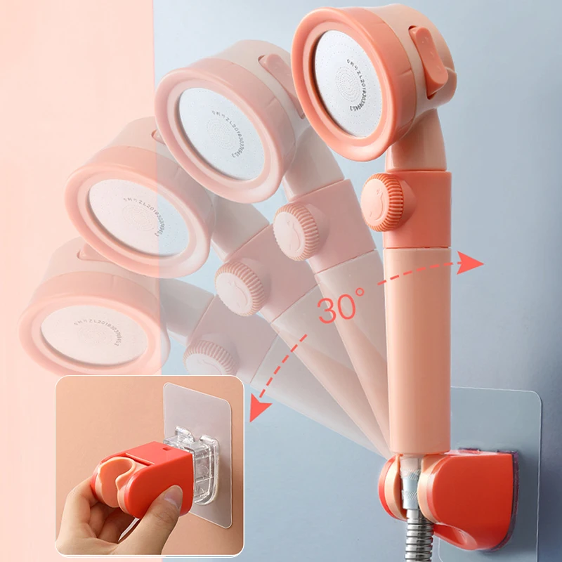 

Душевая лейка высокого давления, регулируемая насадка для душа, с перфорацией, свободный кронштейн, аксессуары для ванной комнаты, домашний...