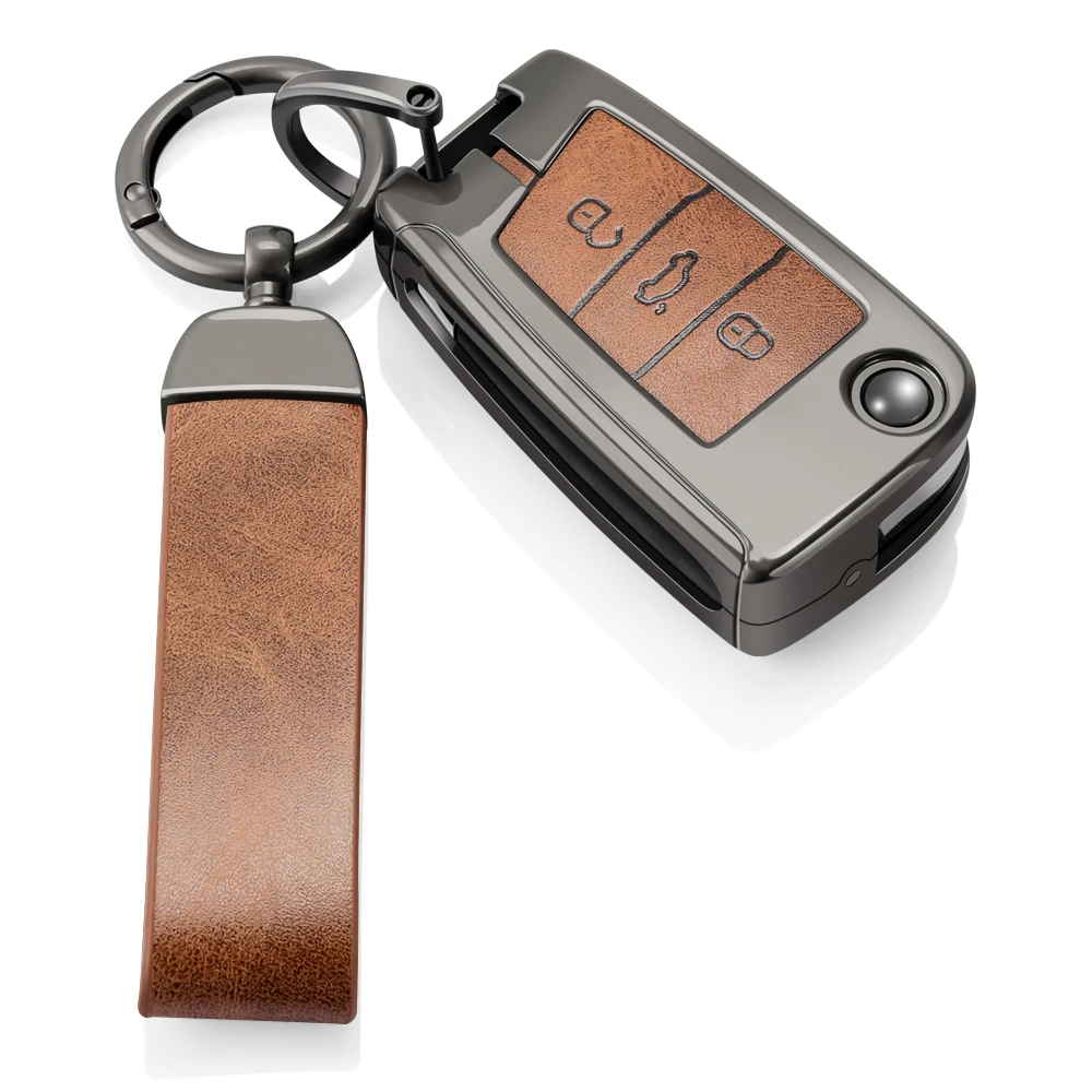 

Защитный Чехол Для Ключей Для VW Volkswagen Golf 7 MK7 Tiguan MK2 SEAT Ateca Leon FR Ibiza Skoda Octavia A7 - Чехол Для Ключе...