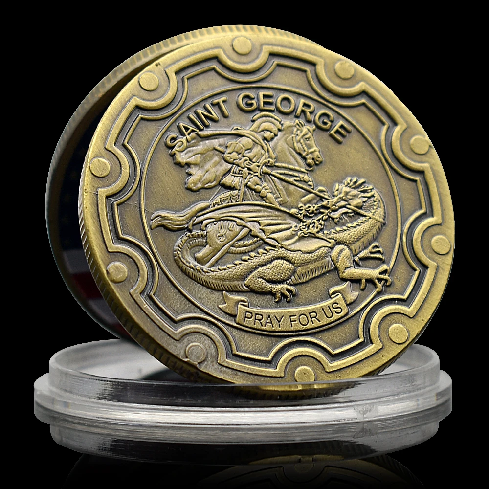 Бронзовая памятная монета для операции в США иракской свободы Liberty Enlightening The World