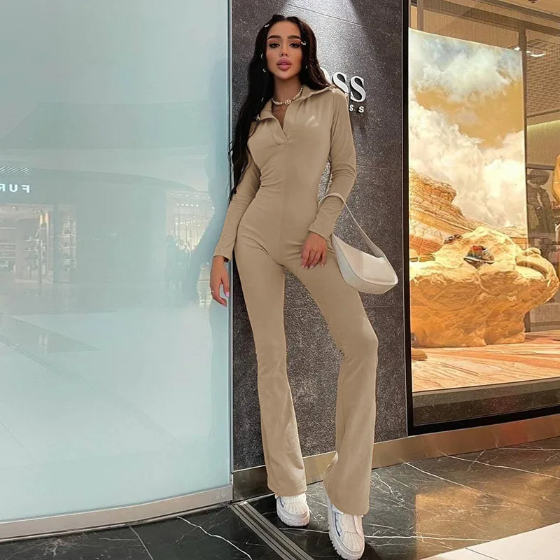 

women clothes sexy jumpsuit solid wear