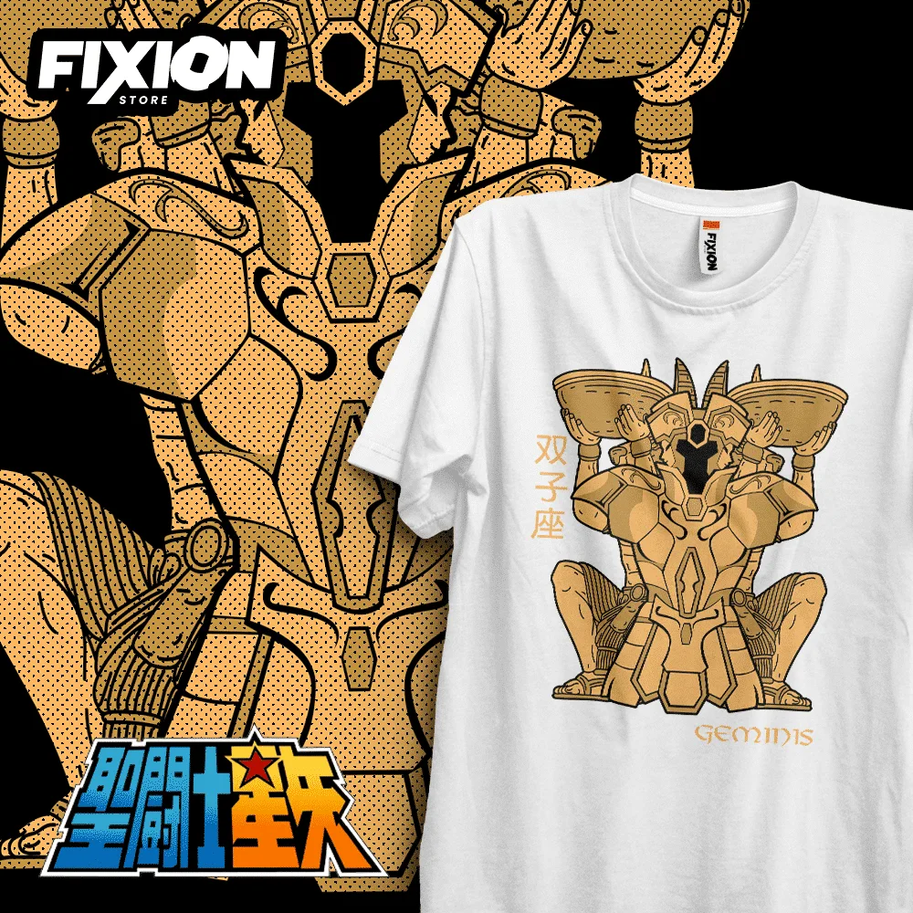 Аниме Футболка Saint Seiya-April-3 подарок для любителей аниме все размеры хлопок