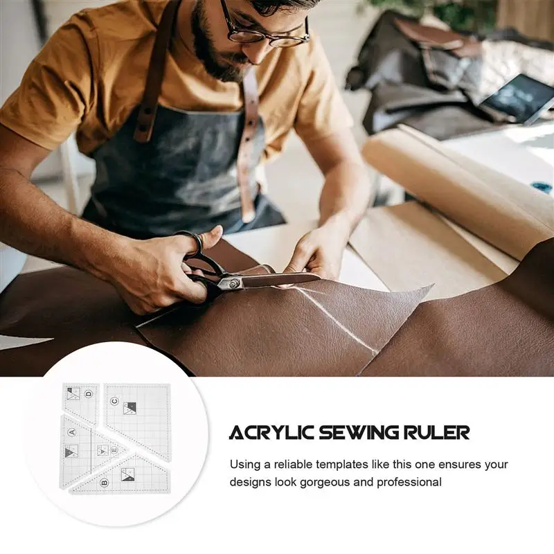 Прозрачные Акриловые Стёганые шаблоны 1 комплект |