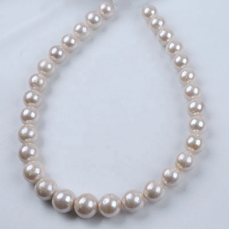 Цветной жемчуг. Бусины для сумок жемчужная 20 мм. Озерный жемчуг. Яркий жемчуг. Бусины для сумок жемчужная 20 мм.