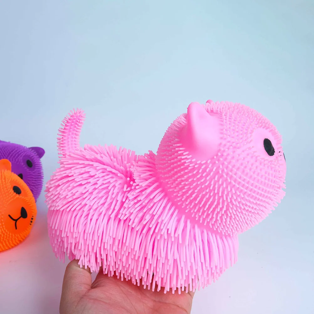 

Длиннохвостый Кот, детские игрушки, очаровательные Мультяшные животные, снятие стресса из ПВХ, бытовые сжимаемые детские мягкие игрушки