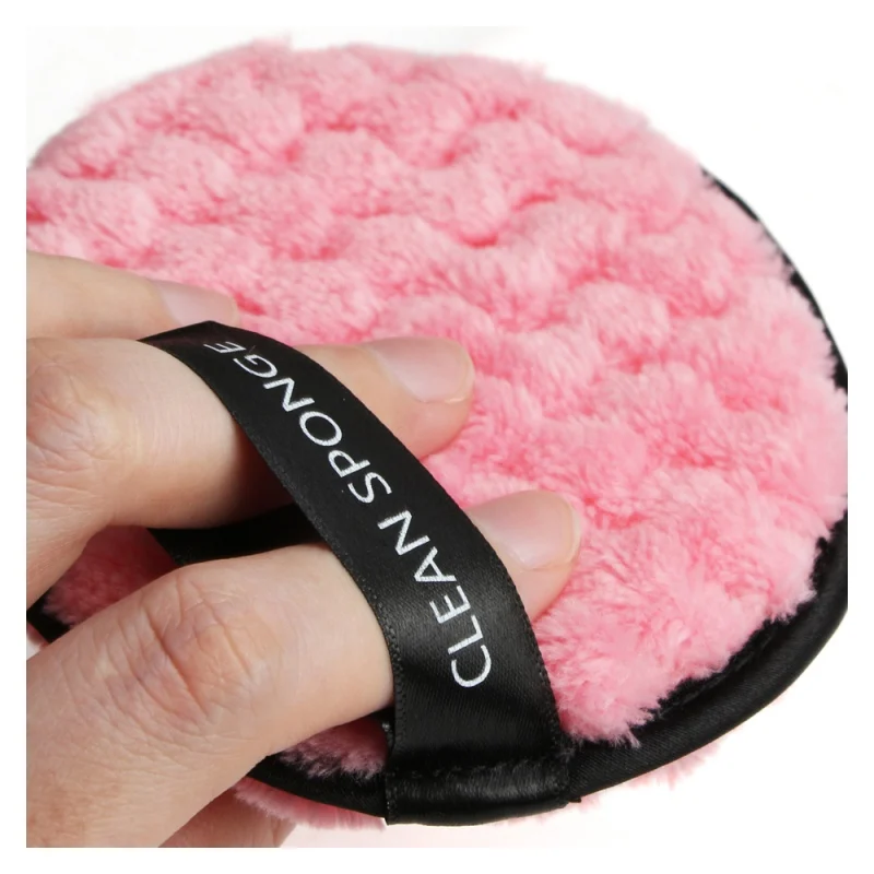 

Двусторонняя косметическая губка для лица, мягкая портативная губка для глубокого отшелушивания и мытья лица