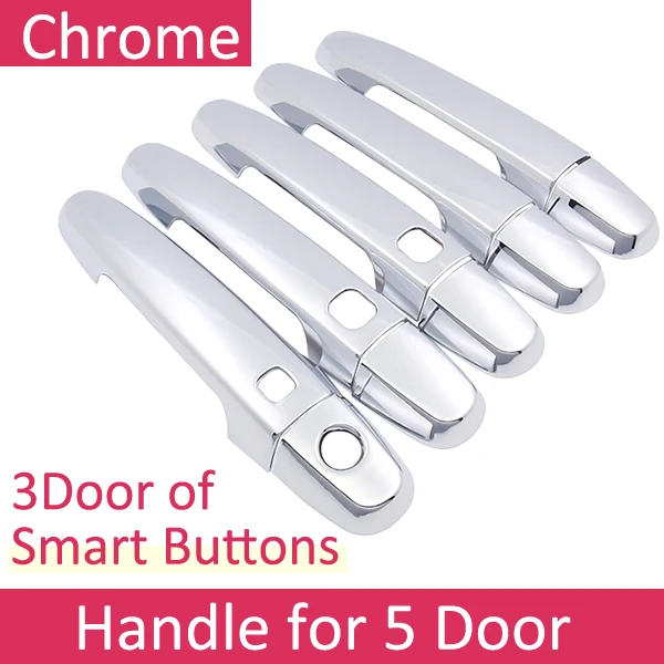 

Хромированная накладка на дверную ручку для Toyota RAV4, XA30, 2006, 2007, 2008, 2009, 2010, 2011, 2012, аксессуары для стайлинга автомобилей